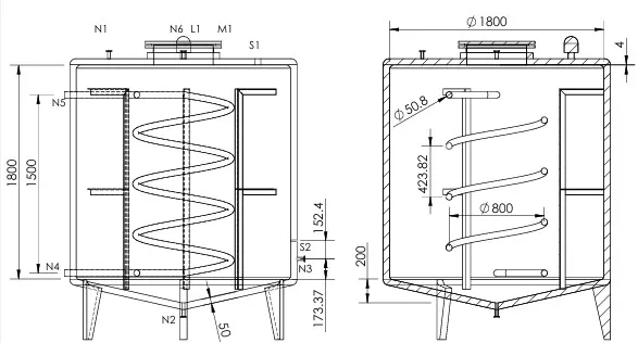 Control system architecture designed to melt Palm Oil through Software more than Hardware